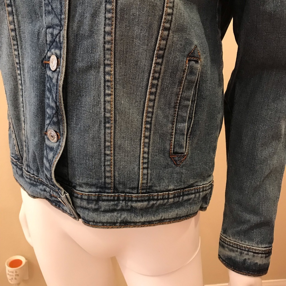 Anthropologie Lea & Viola Denim Jacket NEW - Picture 10 of 12